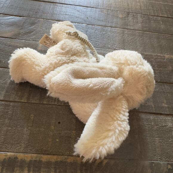 Bukowski Coco the White easter Bunny rabbit Scarf soft Plush Stuffed Animal 8” - Picture 6 of 6